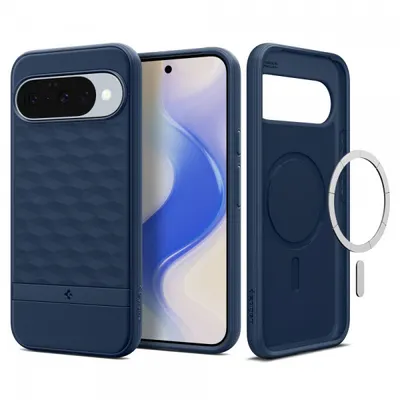 Husa MagSafe pentru Google Pixel 10 Pro / 10, Spigen, Caseology Parallax, Albastra ACS09710