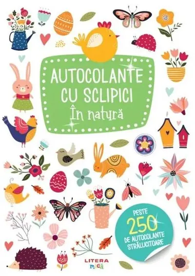 Autocolante cu sclipici. În natură - Paperback - ***