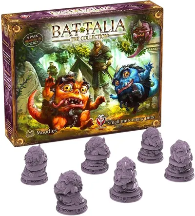 Mini expansiune de joc de societate Battalia - 6 Moodies