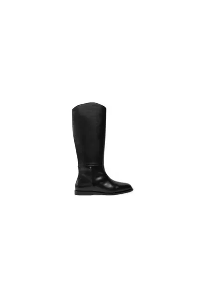 Cizme dama 304418365 - Piele naturala - Negru - Negru