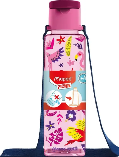 Sticlă de apă Maped Picnik Access - Birds, 500 ml
