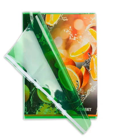 Set copertă reglabilă Spree - 210 x 380 mm, verde, 10 bucăți