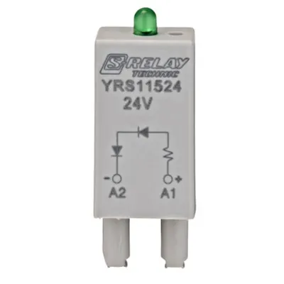 Modul LED verde 24Vac/dc pentru soclu S-Relay