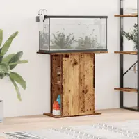 vidaXL Suport pentru acvariu, lemn vechi, 36x75x72,5 cm, lemn stratificat