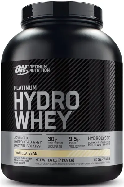 Platinum Hydro Whey, vanilie, 1.6 kg, Optimum Nutrition