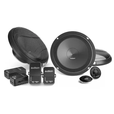Difuzoare auto Audison Prima APK 165 2Ω set sistem 2 căi, 165mm, 100W RMS, 2Ω, set 4 difuzoare