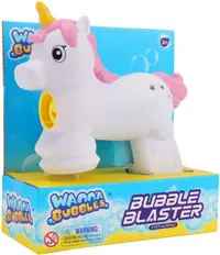 Pistol pentru baloane de săpun Wanna Bubbles - Unicorn