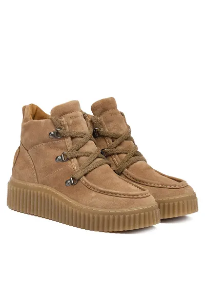 Ghete dama 728 509 16066301 300 - Piele naturala - Bej