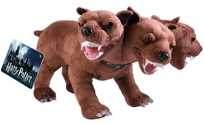Figurină de plus The Noble Collection Movies: Harry Potter - Fluffy, 30 cm