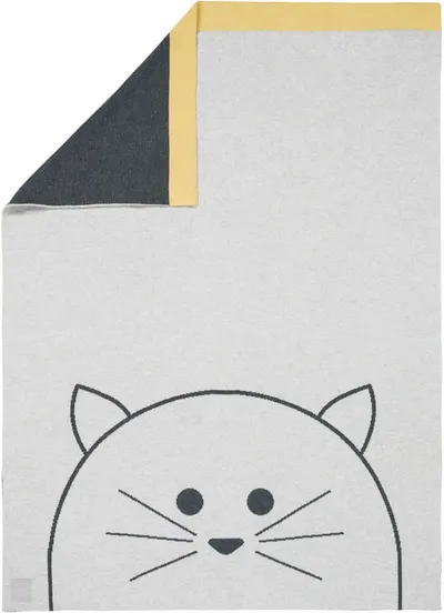 Pătură pentru bebeluși Lassig - Kitten, 75 x 100 cm