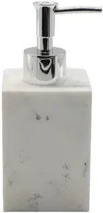 Dozator de săpun lichid Inter Ceramic - Lain, marmură albă