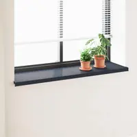 vidaXL Prag de fereastră Antracit cu fibră de lemn 160 x 45 x 4,5 cm