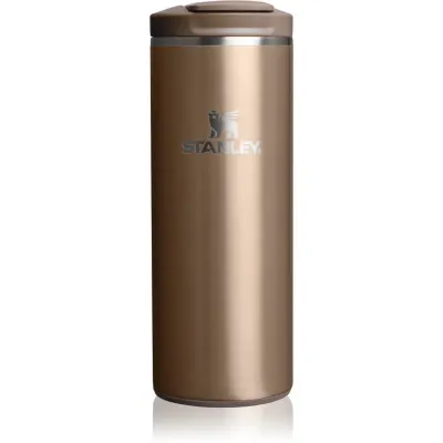 Stanley Transit Fliptop Mug cană termoizolantă mic Pale Gold Shine 350 ml
