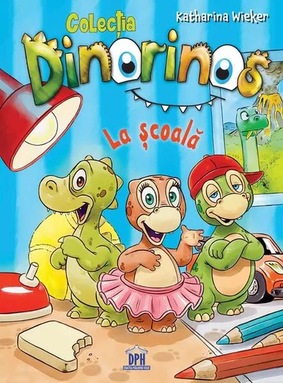 Dinorinos - La școală (vol. 1) - Paperback brosat - Katharina Wieker
