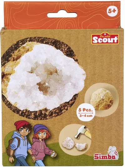 Trusă științifică Simba Toys - Geode de cercetaș, 5 buc
