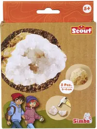 Trusă științifică Simba Toys - Geode de cercetaș, 5 buc