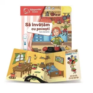 Raspundel Istetel, carte interactiva Sa invatam cu povesti