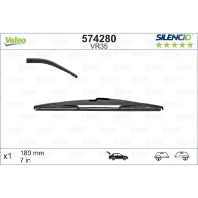 Lamela stergator VALEO 574280
