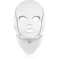 PALSAR7 LED Mask Face and Neck White mască de tratament cu LED pentru față și gât 1 buc
