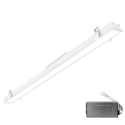 Elmark Profil Led Ingust Ingropat 600mm 24w 4000k Alb + Emergency Kit