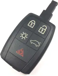 Carcasa Cheie Auto Techstar cu 5 Butoane, Compatibila Volvo C30, S40, V50, C70 – model keyless entry, tip card – fara cip, fara electronica