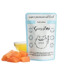 GUSSTO Cat Fresh Salmon SOMON PROASPĂT 85 g