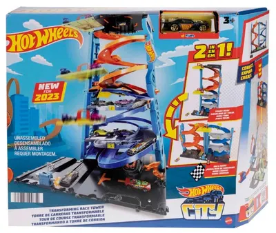 Hot Wheels City - Pista de transformare a mașinilor
