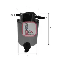 Filtru combustibil SOFIMA S 4020 NR