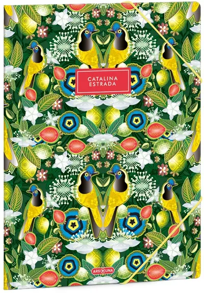 Dosar cu elastic Ars Una Catalina Estrada - Carriqui, A4