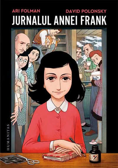 Jurnalul Annei Frank. Adaptare grafică - Paperback brosat - Ari Folman