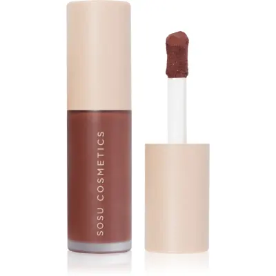 SOSU Cosmetics Liquid Blush fard de obraz lichid culoare Toasted Cherry 9 ml