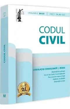 Codul civil Ianuarie 2025