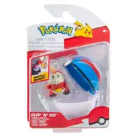 Figurina in bila Clip N Go Pokemon S2, Fuecoco si Great Ball