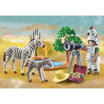 Playmobil - Fotograf si Zebre