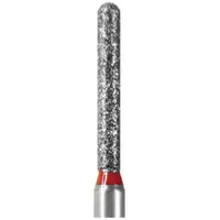 Freze Diamantate Stomatologice, Cilindru Rotunjit, 141-014 C, Granulatie Grosiera, pentru Turbina, 5 Bucati