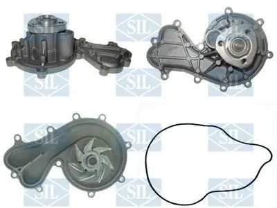 Pompa Apa cu Garnitura Potrivit Audi A4 B8, A5, A6 Allroad C7, A6 C7, A7, A8 D4, Q5, Q7; Porsche Cayenne, Macan, Panamera; Vw Touareg 3.0d 03.06