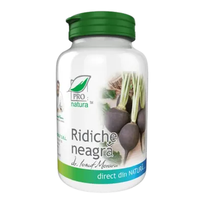 Ridiche neagra, 60 capsule, Pro Natura