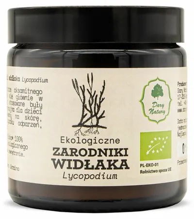 Spori biologici de licopodiu, 30 g, Dary Natury