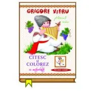 Citesc si colorez cu autocolante. Plaiul meu