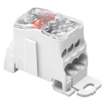 Single-Pole Modular Divider Terminal Block - 160a 2 Module Ip20