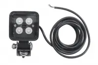 Lumina lucru (LED, numar diode: 4, inaltime: 76mm, latime: 76mm, adancime: 46mm, lungime cablu: 0,25m, lumina albastra; lumina dispersata)