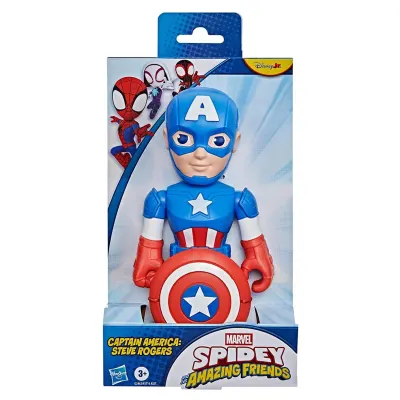 Mega figurina Spidey And His Amazing Friends, Capitan America, Steve Rogers, G2462