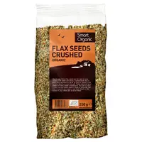 Seminte de in maro pisate bio 250g Smart Organic