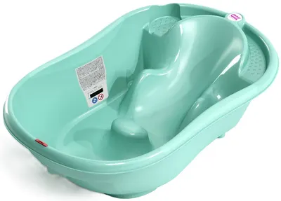 Cadă anatomică OK Baby - Onda, 53 cm, albastră