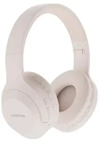 Căști wireless cu microfon Canyon - BTHS-3, bej