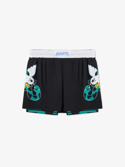 Pantaloni scurți de antrenament pentru bărbați MANTO Dove