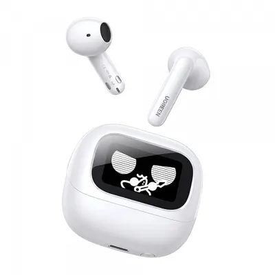 Handsfree Bluetooth UGREEN HiTune H6 Magic WS216 (65386), TWS, ANC, MultiPoint, Alb