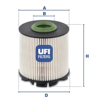 Filtru combustibil UFI 26.058.00