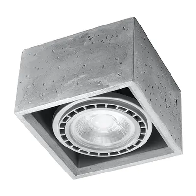 Corp de iluminat pentru tavan QUATRO 1 beton