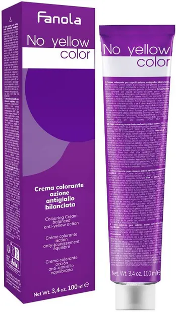 Fanola No Yellow Color Cremă vopsitoare pentru păr, 10 Ice, 100 ml